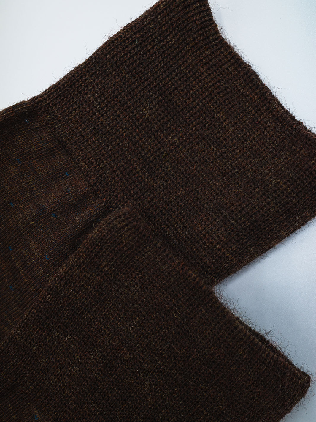 Wool-Nylon Socks - Brown