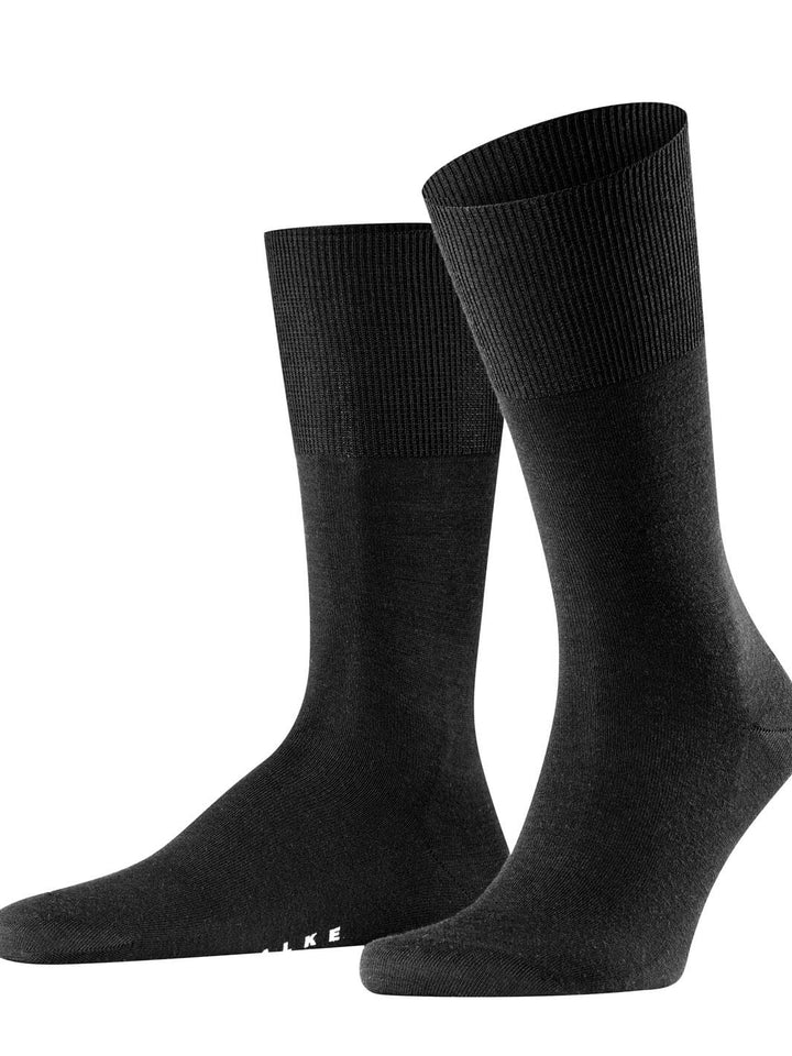 Solid Wool-Cotton Socks