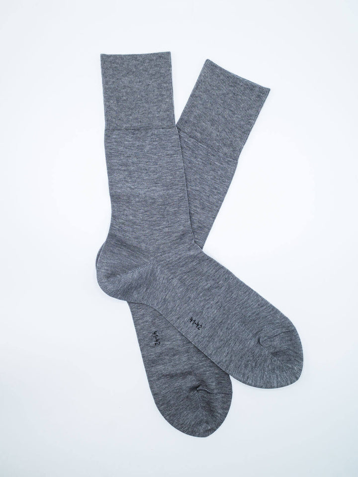 Cotton Socks - Light Grey