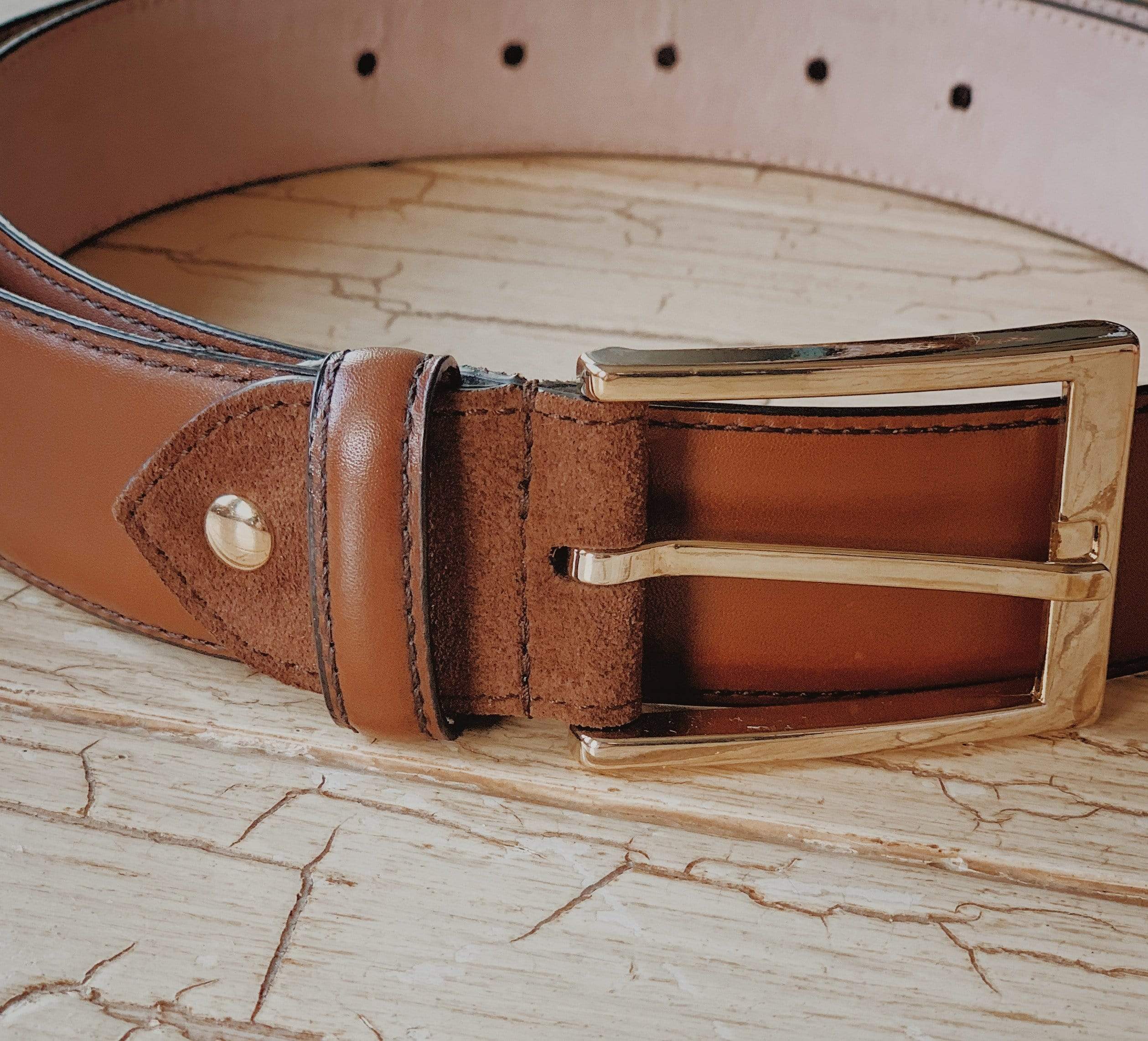 Cognac Harrison Belt Anatoly Sons