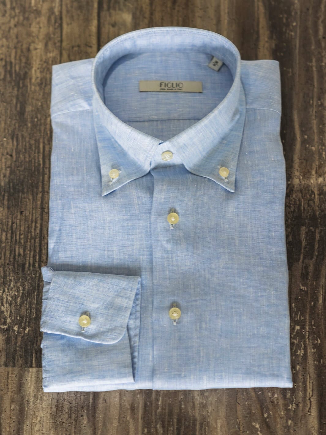 Linen Dress Shirt - Light Blue – Anatoly & Sons